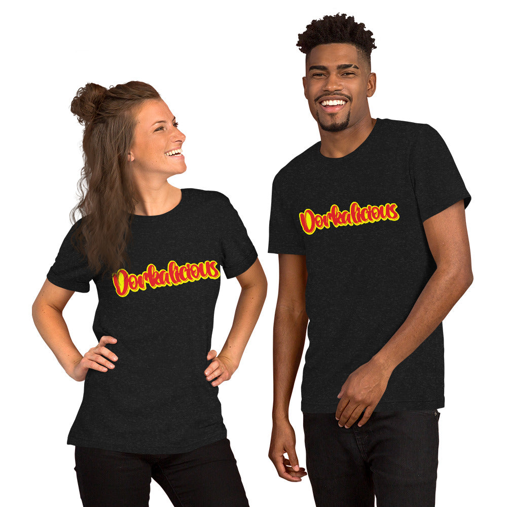Dorkalicious - Red Logo Unisex t-shirt