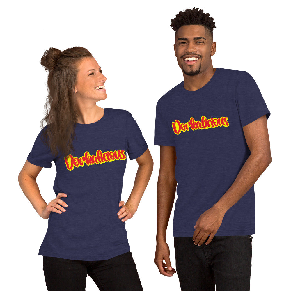 Dorkalicious - Red Logo Unisex t-shirt