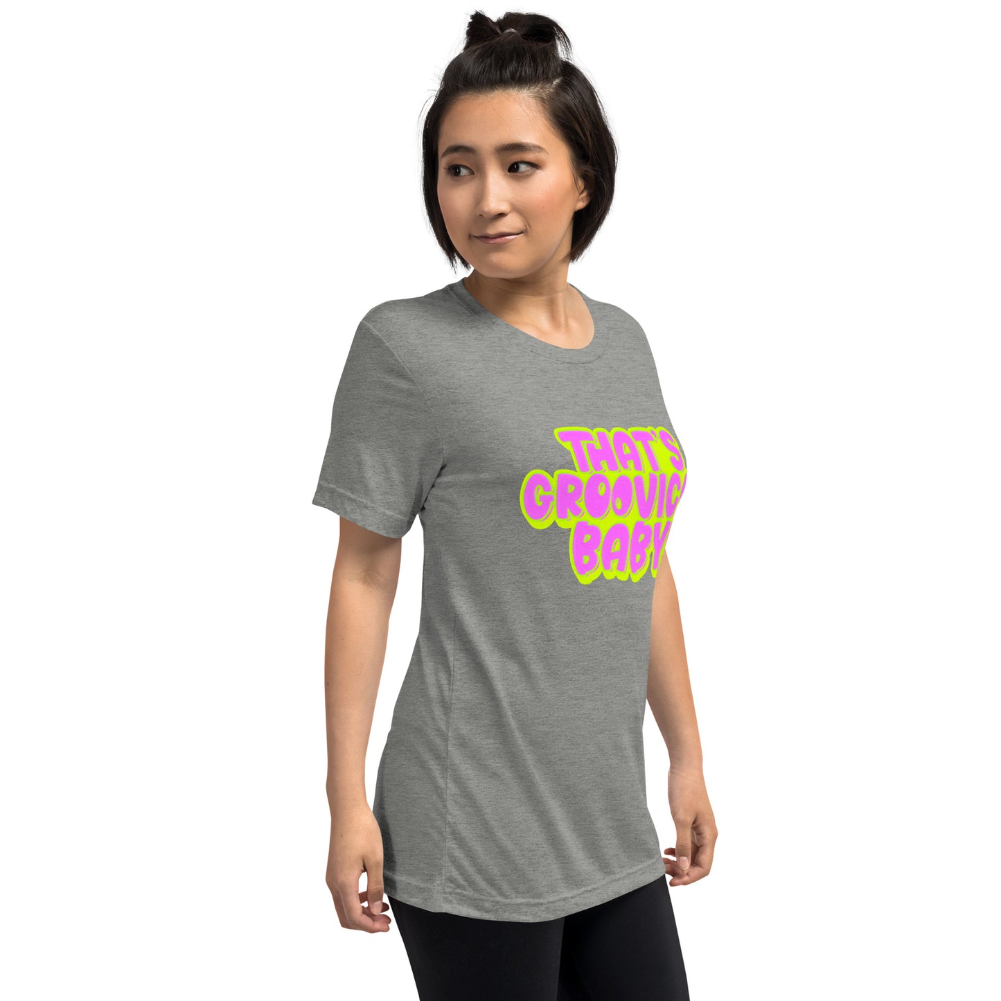 'That's Groovical Baby!' Pink Short sleeve t-shirt