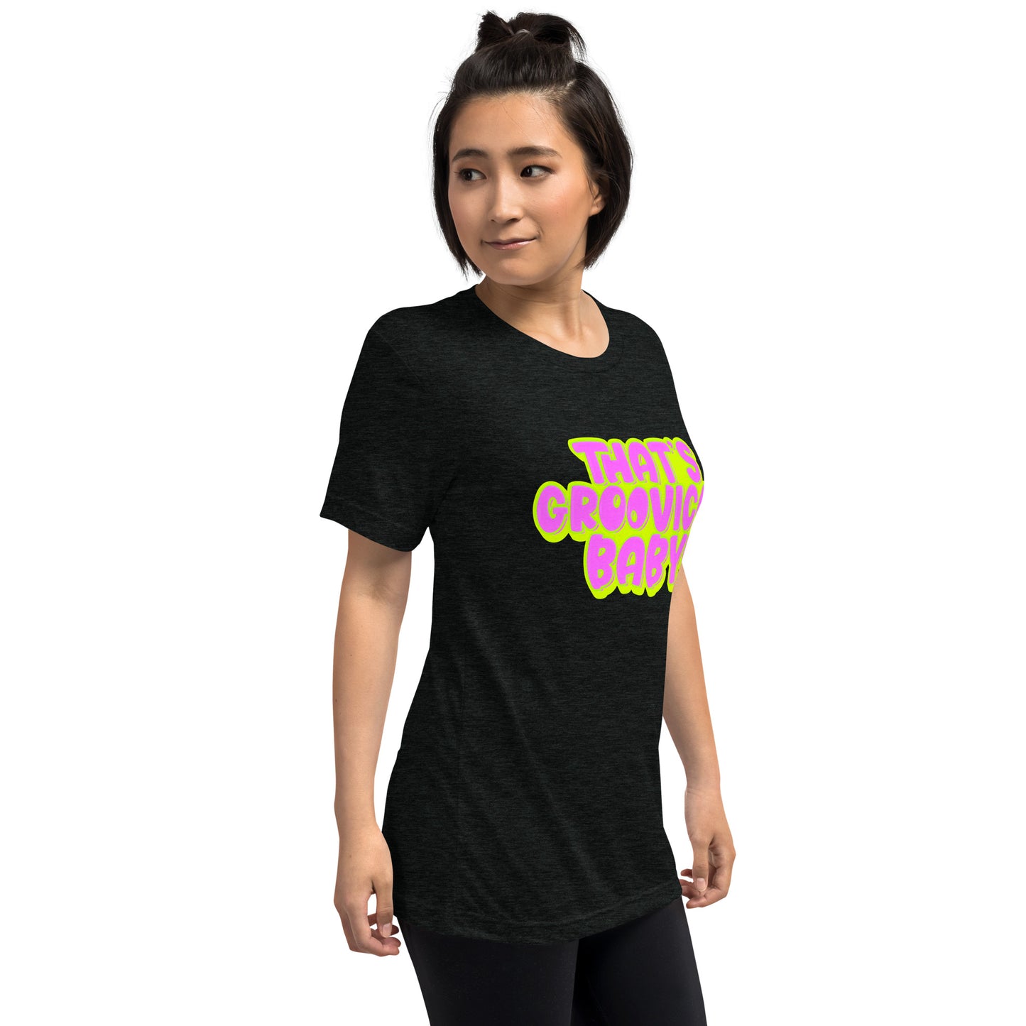 'That's Groovical Baby!' Pink Short sleeve t-shirt