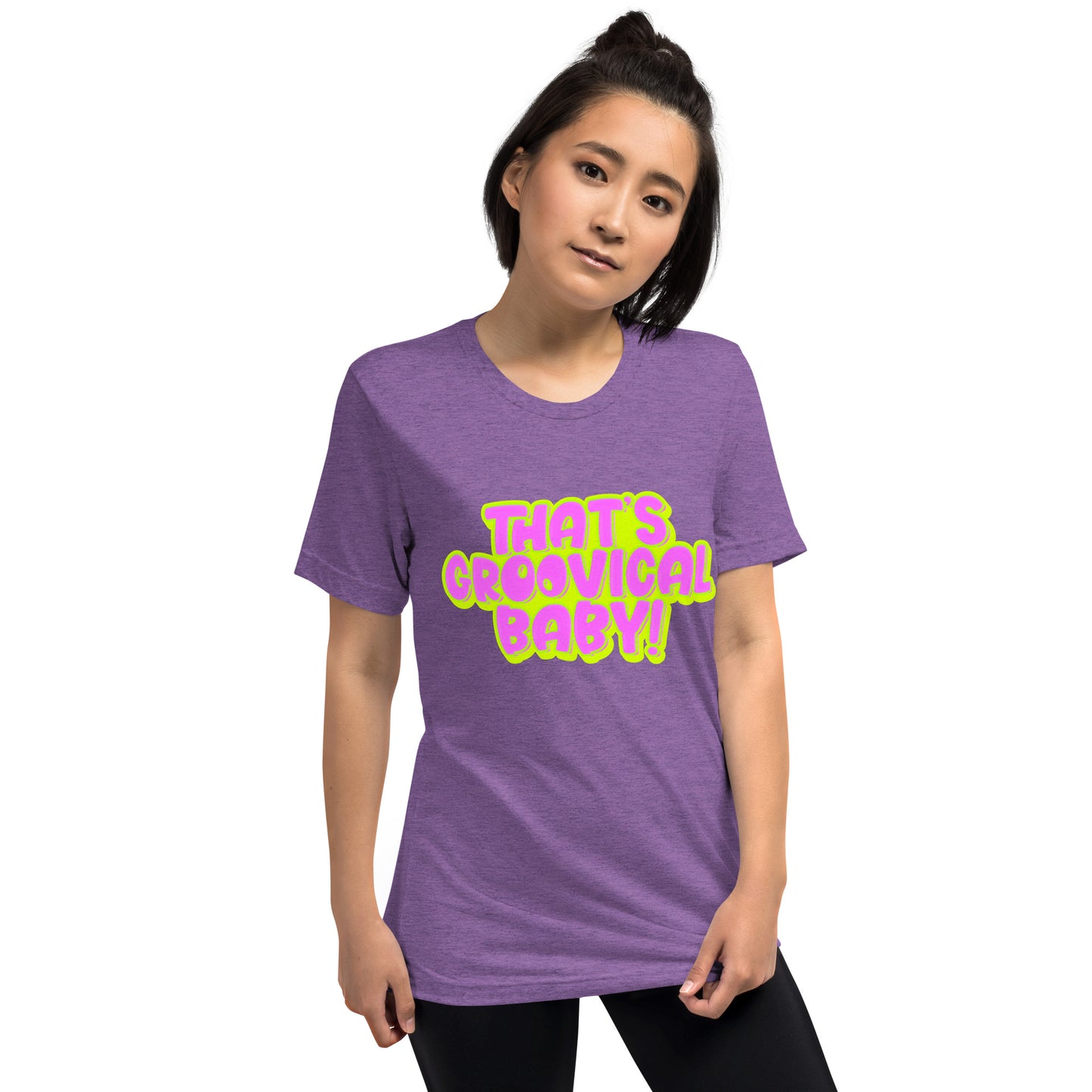 'That's Groovical Baby!' Pink Short sleeve t-shirt