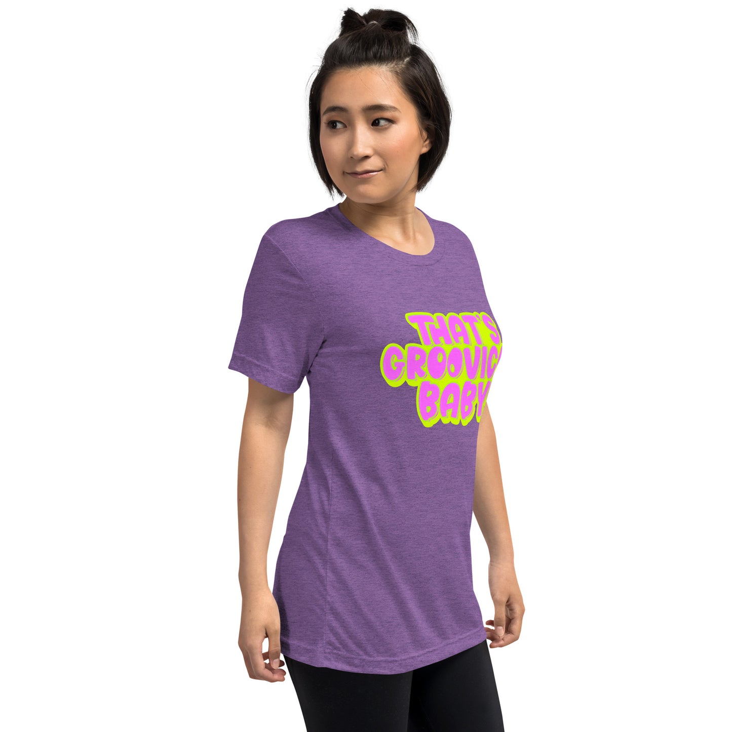 'That's Groovical Baby!' Pink Short sleeve t-shirt